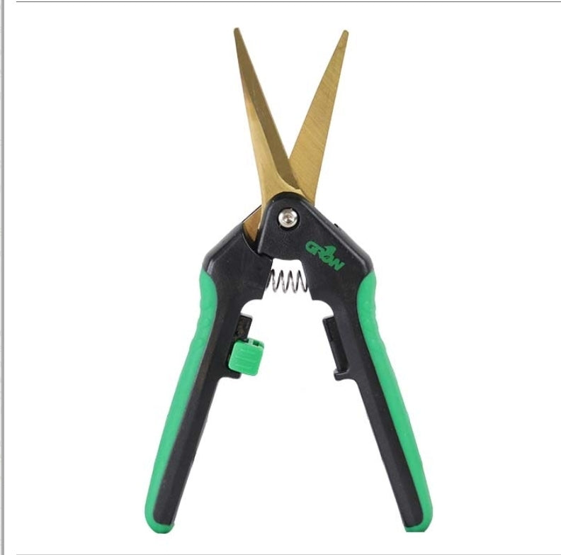 Grow1 Titanium Trimming Shears, Curved Blade scissors