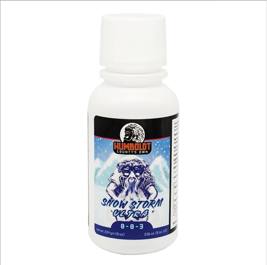 Humboldt County's Own Snow Storm Ultra 8 oz