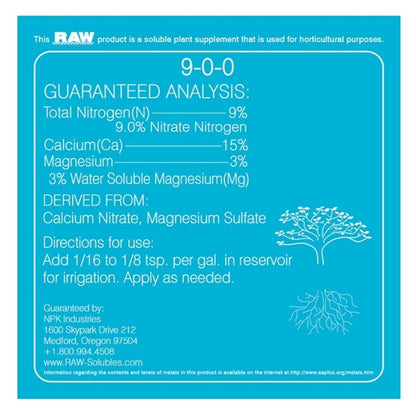 NPK RAW Calcium/Mag 10lb