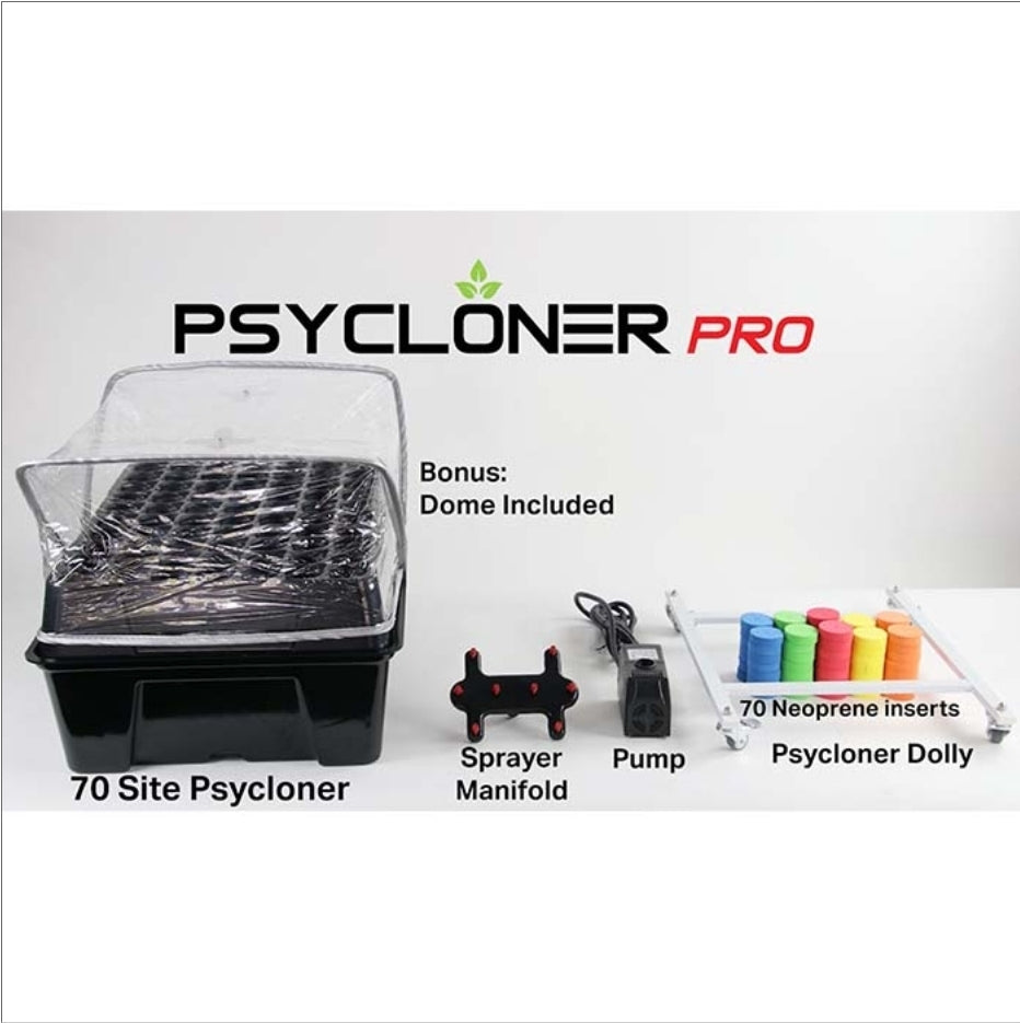 70 Site Psycloner Pro Aeroponic Cloner Machine + BONUS