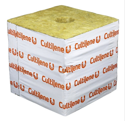 Cultilene (Cultiwool) 4x4x4 Rockwool Block (144 pieces per case)