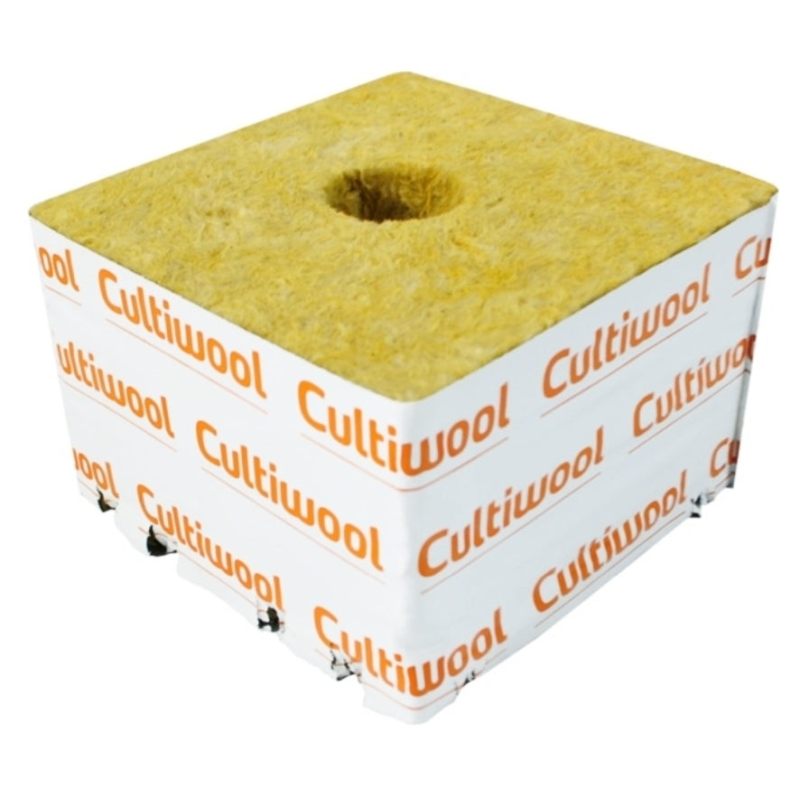 Cultilene (Cultiwool) 6x6x4 Block w/ Optidrain (64 pieces per case)