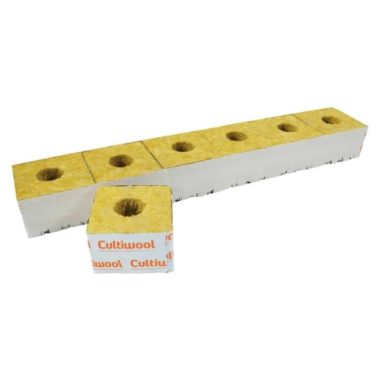 Cultiwool 4" x 4" x 2.5" Block (216 Blocks/Case) - Cultilene