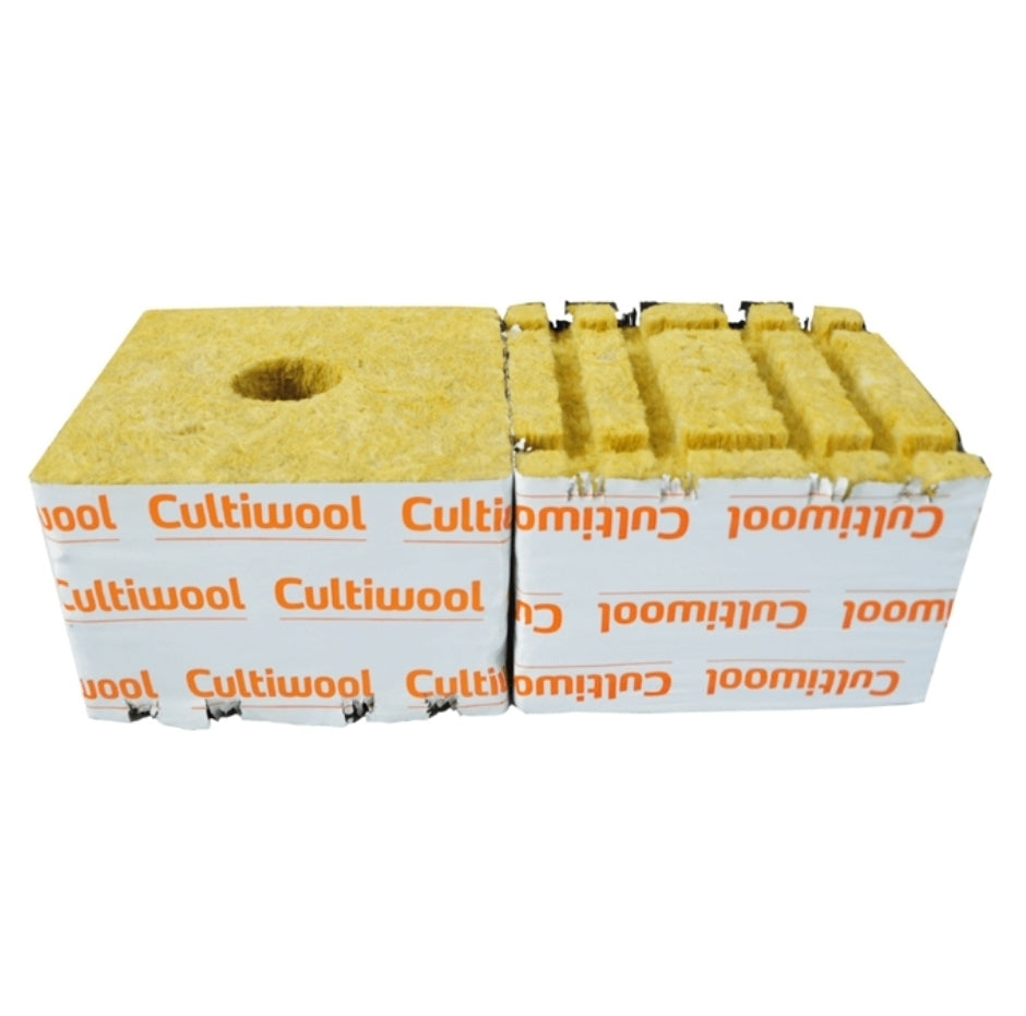 Cultilene (Cultiwool) 6x6x4 Block w/ Optidrain (64 pieces per case)