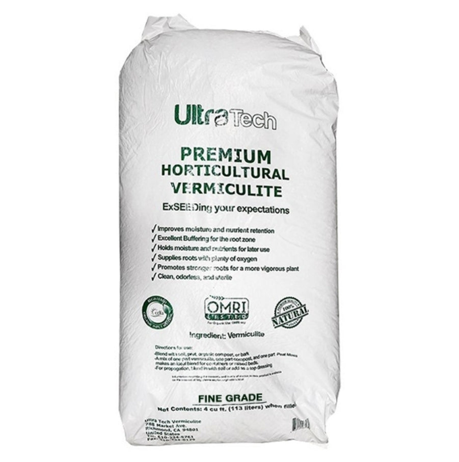 Vermiculite Fine Grade Bag 4 Cubic Feet