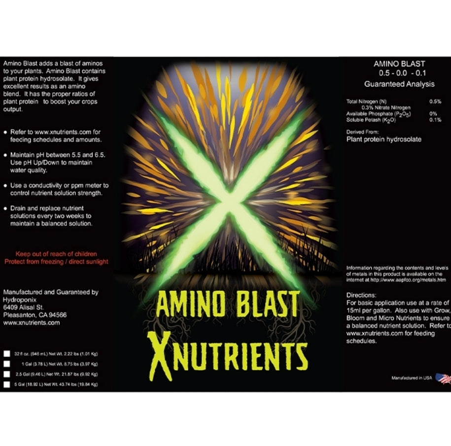 X Nutrients Amino Blast 1 Quart