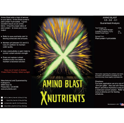 X Nutrients Amino Blast 1 Quart