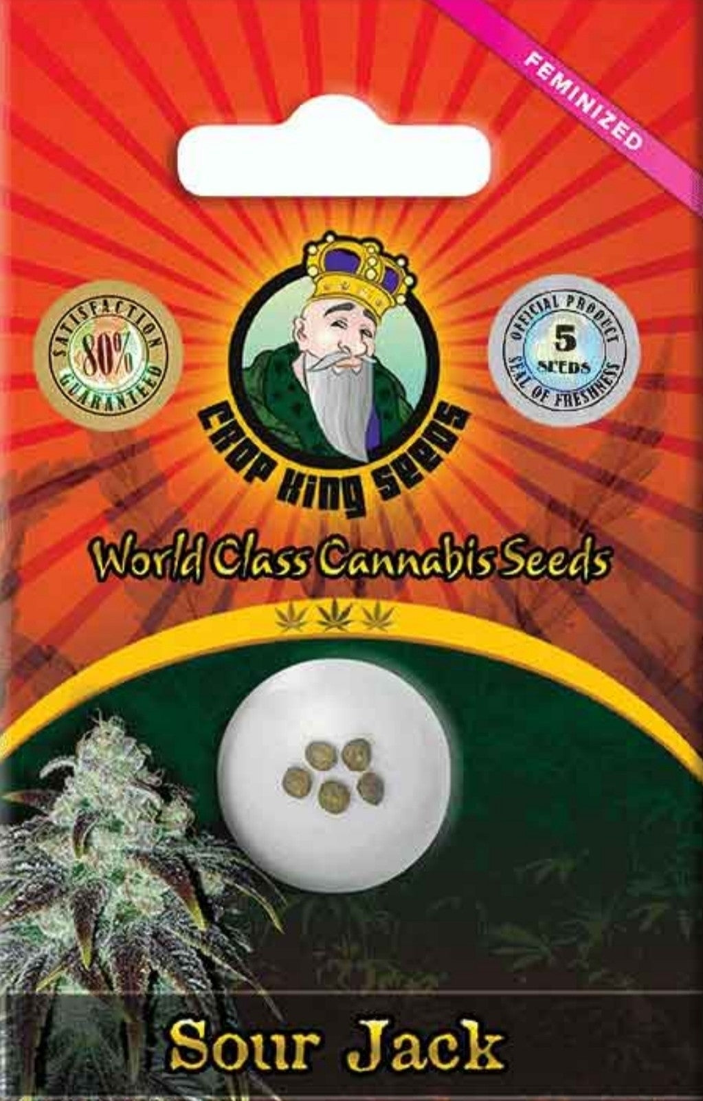 Sour Jack Feminized Marijuana Seeds