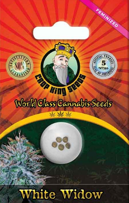 White Widow Feminized Marijuana Seeds